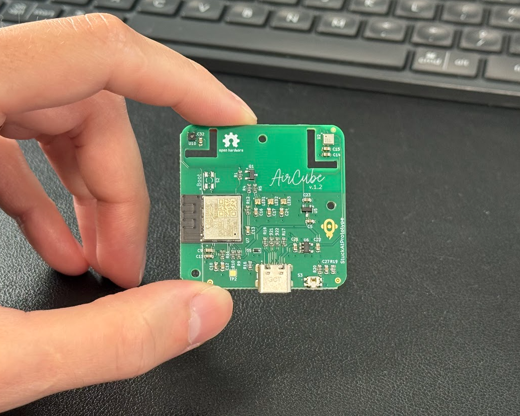 AirCube - Populated PCB