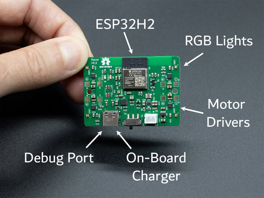 Micro Racer Populated PCB + Sensor Board